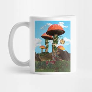 Magic Temple - Surreal/Collage Art Mug